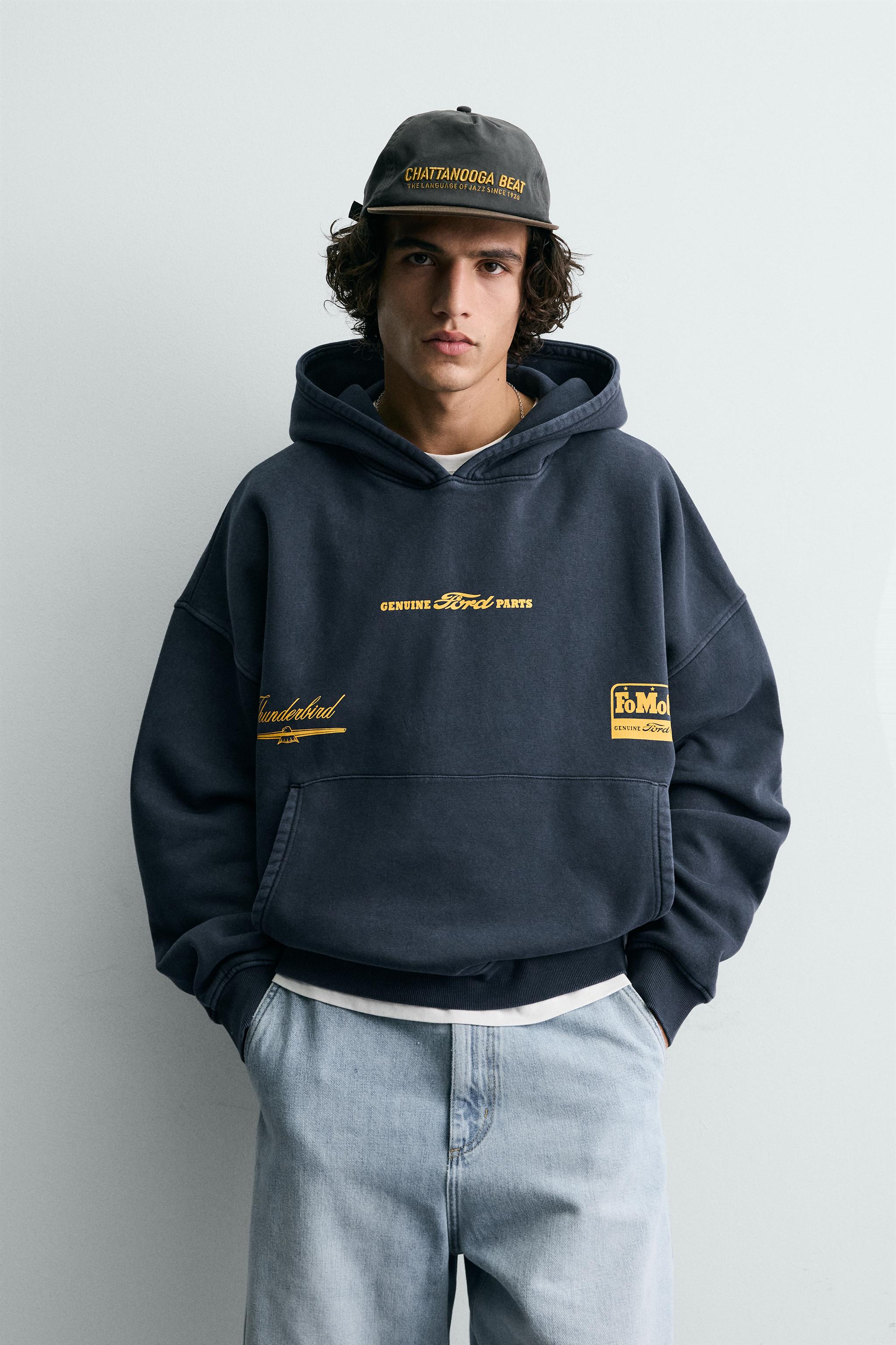 SWEAT À INSCRIPTIONS COMBINÉES FORD ©